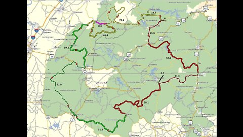 Smokey Mountain 500 Dirt Bike trails august 2022 KTM 350 exc.