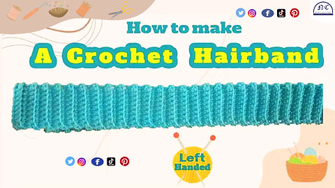 Crochet a Headband from Scratch - Step-by-Step Guide with Complete Pattern Instructions
