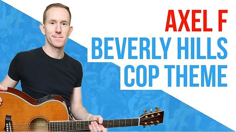 Axel F ★ Beverly Hills Cop Theme ★ Guitar Lesson Tutorial [with tab]