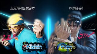 Tekken 8 Ranked - Demoting a Fujin on my Road to Bushin - JustFrameBlippi vs KaNya-RA (Jin - Fujin)