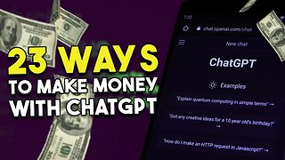 23 Ways To Make Money With ChatGPT