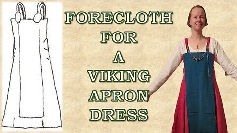 Forecloth, or Front Panel, for a Viking Apron Dress