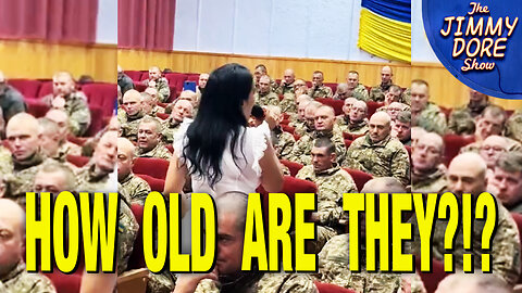 HILARIOUS Video Of AGING Ukrainian Soldiers Ignoring Singer!