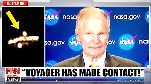 _IT MADE CONTACT_ Bill Nelson JUST LEAKED Voyager's Shocking Discovery In Space!