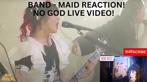 BAND MAID - NO GOD Live Video Reaction!