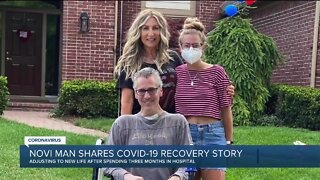 Novi man shares COVID-19 recovery story