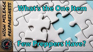 The Forgotten Prepping Item: Are You Prepared?