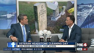 Veteran Headstone Cleaning Day