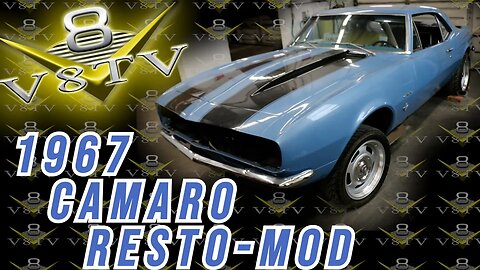 Supercharged LSA Pro Touring 1967 Chevrolet Camaro Restomod Upgrades V8 Speed and Resto Shop V8TV