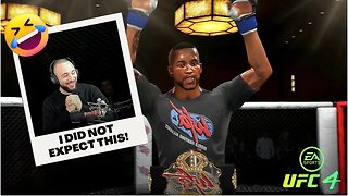 My First Time Playing UFC 4 Career Mode - Part 2 Title Defense