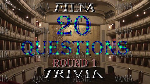 20 Film Trivia Questions - Round 1