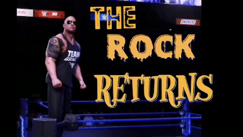 THE ROCK RETURNS - WWE Smackdown | WWE 2K20