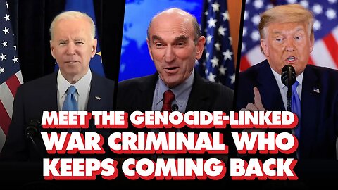 Biden joins Trump in appointing war criminal involved in genocide: Meet Elliott Abrams, coup expert