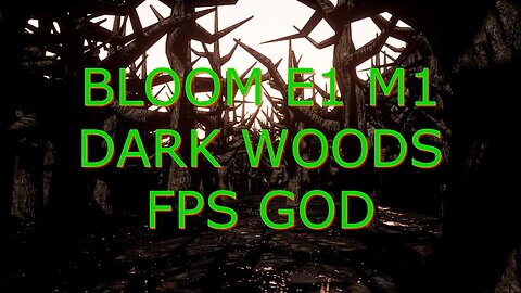 BLOOM E1 M1 DARK WOODS FPS GOD