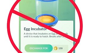 pokemon go: NO free incubators??!
