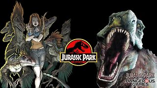 The First Feathered Raptors In Jurassic Park - Dangerous Games - Jurassic Park Comics - Part 2