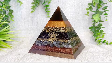 Ascension Orgonites Pyramid - ELIZABETH