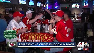 Representing Chiefs Kingdom in Miami