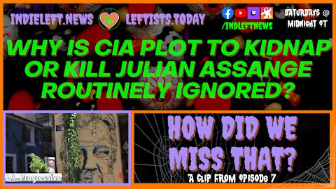 CIA Plot to Kidnap & Kill Assange Routinely Ignored [react] clip from "How Did We Miss That?" Ep 07