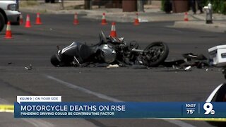 Deadly car and motorcycle crashes are on the rise