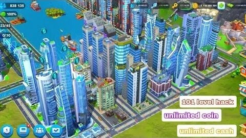 SimCity Buildit Mod Apk Unlimited 👑everything // 101 level hack 💯😱😎