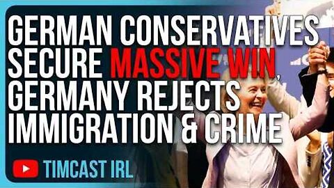 GERMAN CONSERVATIVES SECURE MASSIVE WIN, GERMANS ARE DONE WITH UNCHECKED IMMIGRATION & CRIME