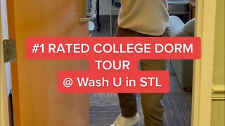 #1 Rated College Dorm Tour - WashU in St. Louis!