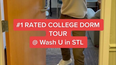 #1 Rated College Dorm Tour - WashU in St. Louis!