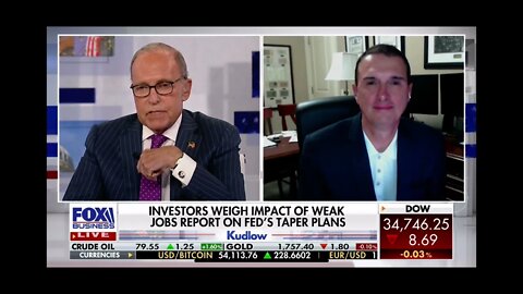 Jim Bianco briefly joins “Kudlow” to discuss the Jobs Report, Fed Taper and Powell’s Renomination