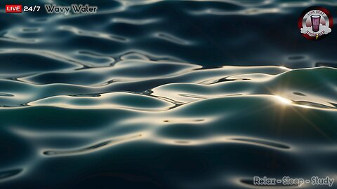 🔴 💦 💫 Aquatic Ripples: Gentle Wavy Waters for Deep Sleep and Relaxation