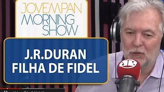 J.R. Duran fala sobre ensaio que fez com filha de Fidel | Morning Show | JP