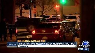 Man killed, 4 others injured in overnight LoDo shooting; no suspects in custody