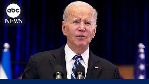 President Biden's full remarks in Israel_ 'You are not alone' _ ABC News