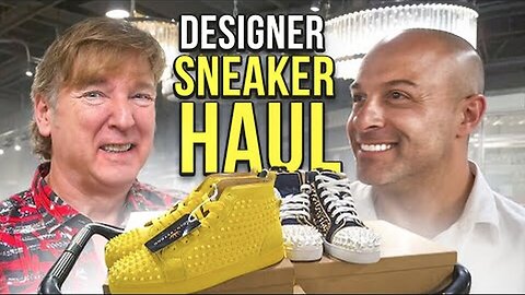 I BOUGHT SOME WILD DESIGNER SNEAKERS!