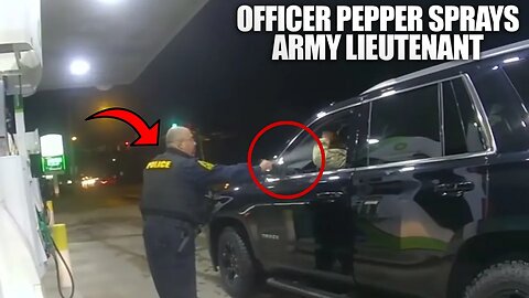 Police Officer Pepper Sprays Black and Latino Lieutenant