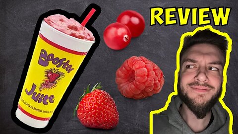 Booster Juice Strawberry Storm Protein Smoothie Review