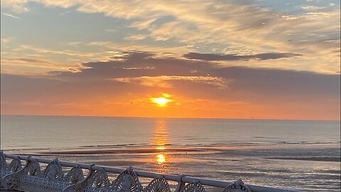 Sunset Blackpool North Pier 24th June