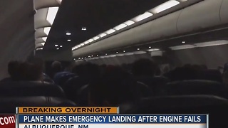 Plane makes emergency landing after engine fails mid-air