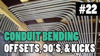 How To Bend EMT Conduit/Tubing - HOW ELECTRICIANS BEND 90s, OFFSETS, BOX OFFSETS, & KICKS