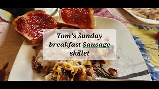 Tom's Sunday morning breakfast #breakfast