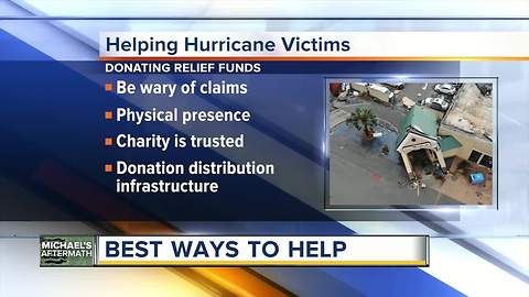 How to help the victims of Hurricane Michael