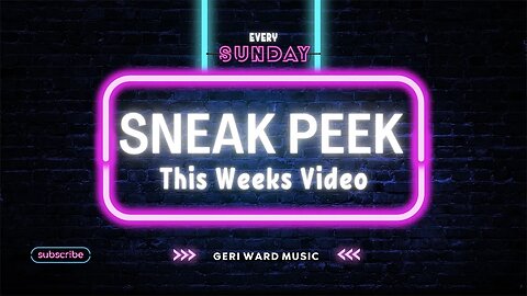 Sneak Peek of This Weeks Video! @GeriWardMusic #coversongs #sneakpeek #duet #sneakpreview #preview