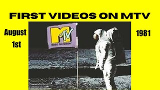 The first 25 videos played on MTV at launch. and a couple extras.