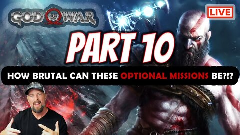 God of War Walkthrough Gameplay Part 10: How Brutal Can These Optional Missions Be?!?