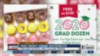 Free Krispy Kreme doughnuts for 2020 graduates
