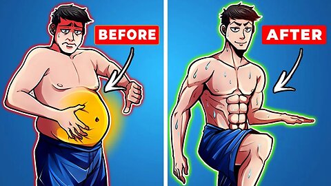 Do This EVERY MORNING To Lose Belly Fat! (AT HOME!)