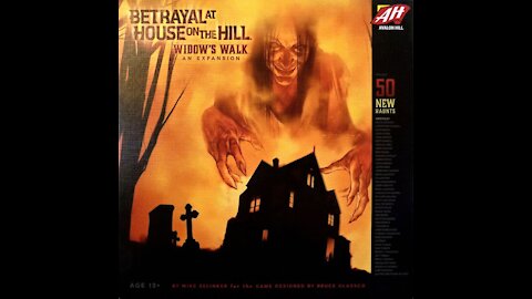 Betrayal at House on the Hill: Widow's Walk expansion unboxing