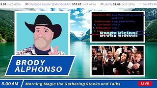 Brodys MTG Stocks & Talks Jan 13 2023