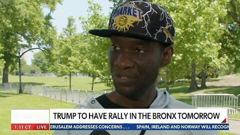 BRONX RESIDENTS: "Donald Trump is the MAN!"