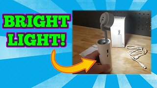 Check Out This 3 In 1 Desk Lamp, Flashlight And Power Bank!